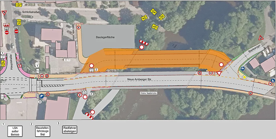 Verkehrszeichenplan Winterphase 24/25